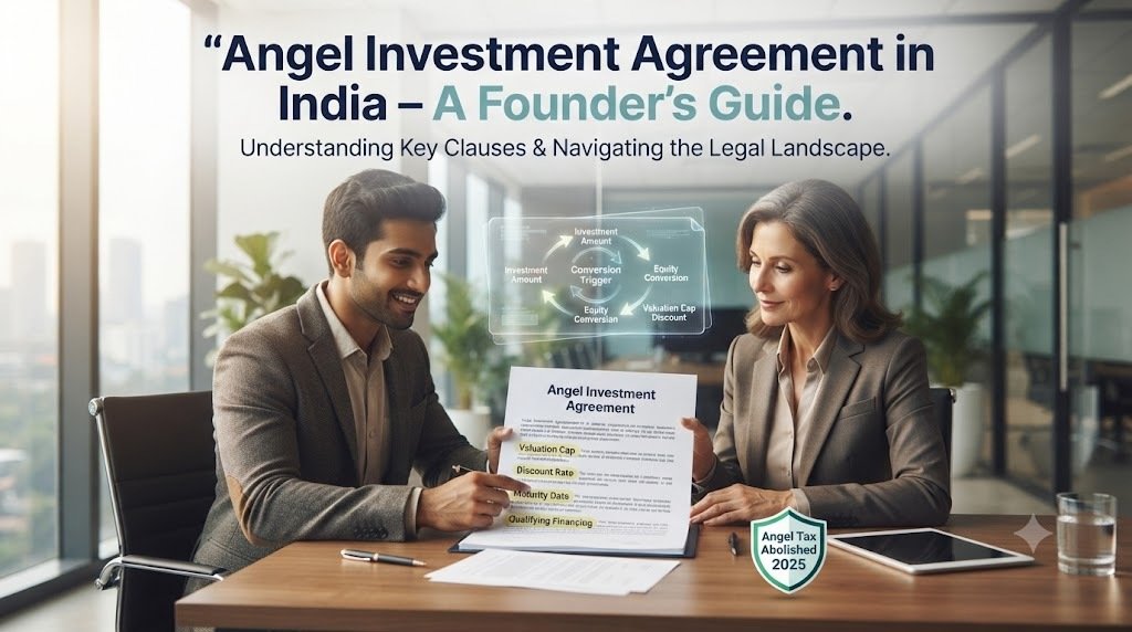 Angel Investment Agreement in India – A Founder’s Guide