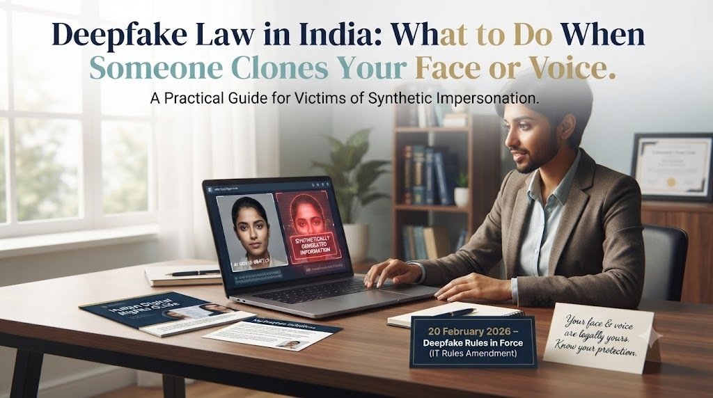 Deepfake Law in India: What to Do When Someone Clones Your Face or Voice