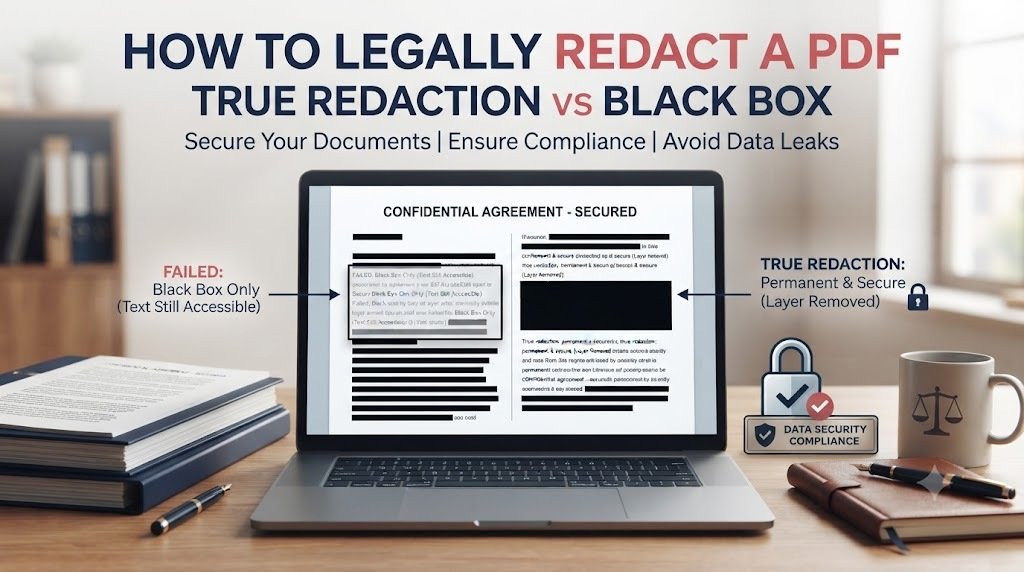 How to Legally Redact a PDF: A Step-by-Step Guide (Using VelaPDF)