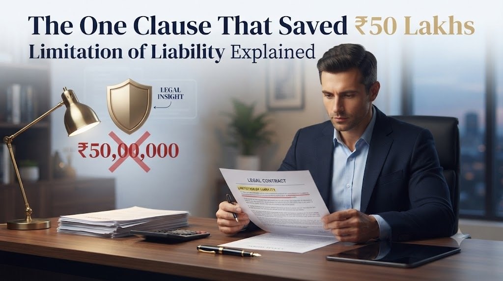 Limitation of liability clause that saved ₹50 lakhs real client story