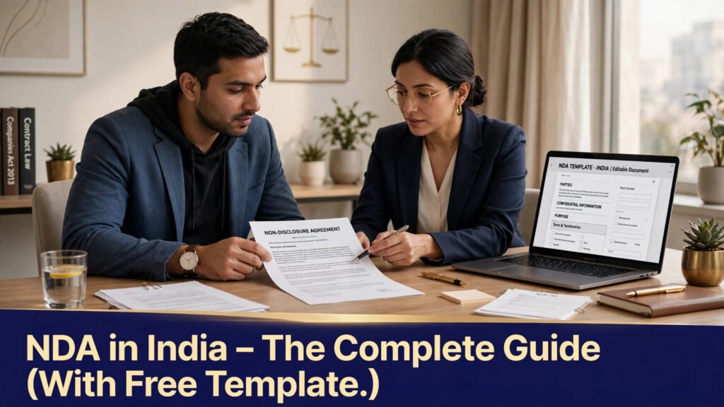 NDA in India complete guide with free template for founders