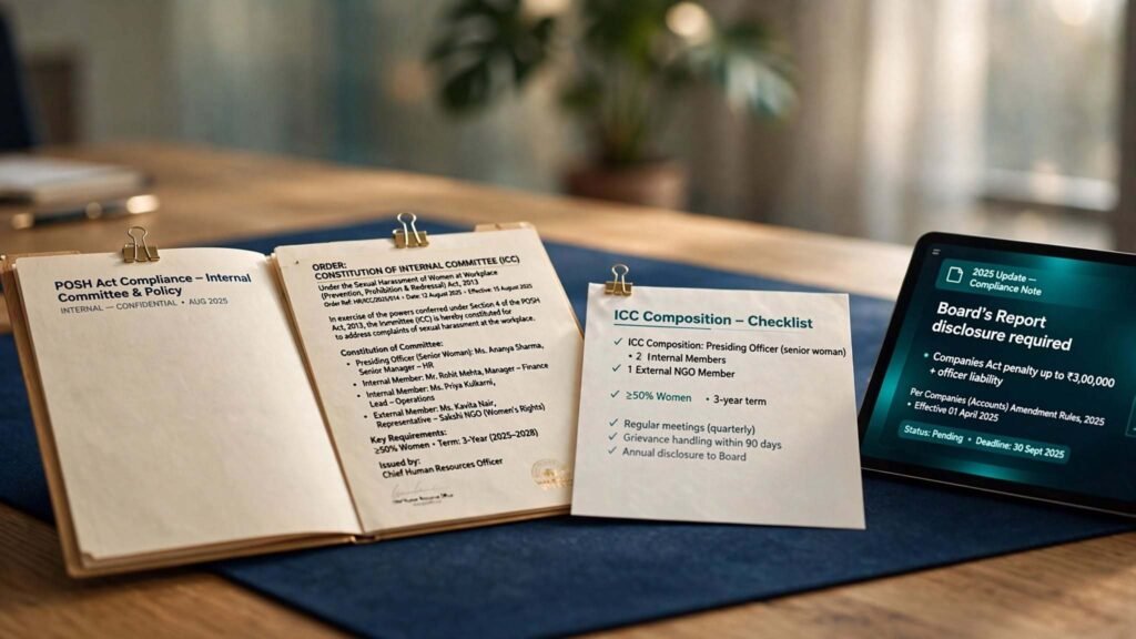 POSH Act compliance checklist for employers India