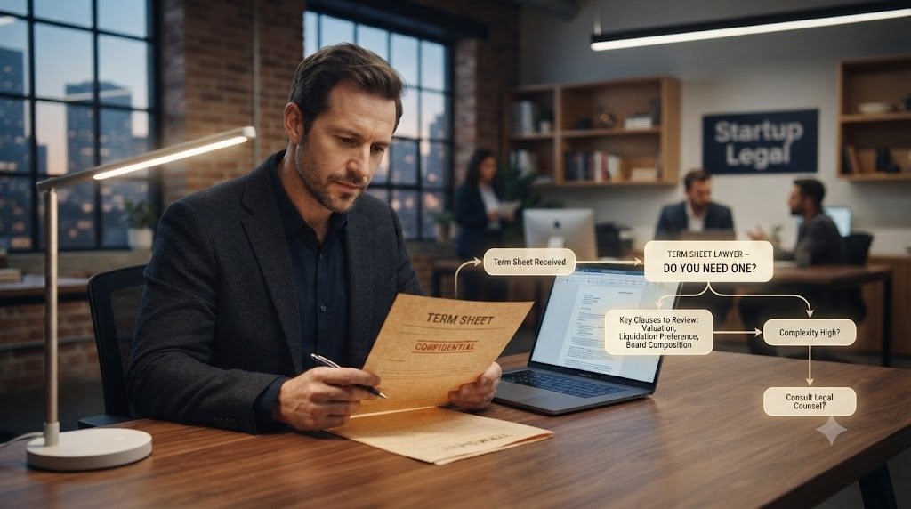An Investor Sent Me a Term Sheet. Do I Need a Lawyer?
